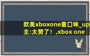 欧美xboxone重囗味_up主:太赞了！,xbox one x freesync